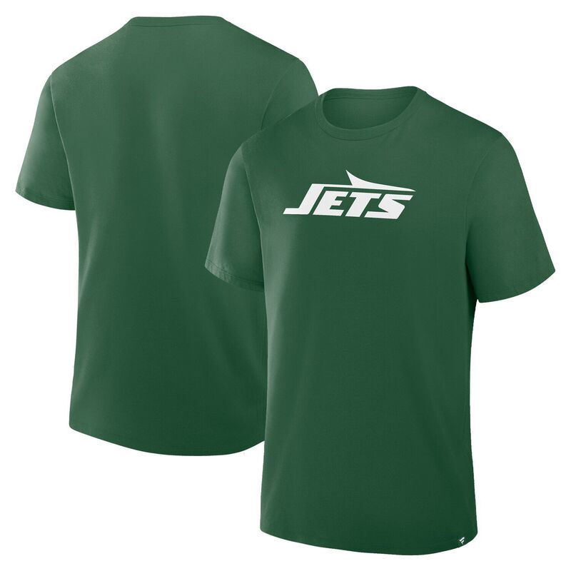 ファナティクス メンズ トップス Tシャツ Men's Fanatics Greenew York Jets Essential T-Shirt Jet Green グリーン