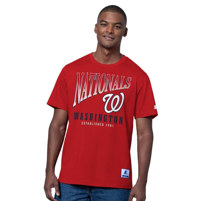 クランク メンズ トップス プルオーバー Men\u0027startered/Gray Washingtonationals Two-Pack T-Shirt Set Nat Red 赤いこと