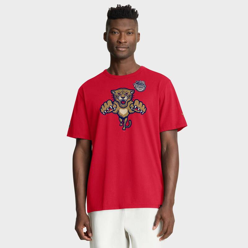 ファナティクス メンズ トップス Tシャツ Men's Fanatics Red Florida Panthers 2026 NHL Winter Classic T-Shirt Pnt Red レッド｜ReVida 店