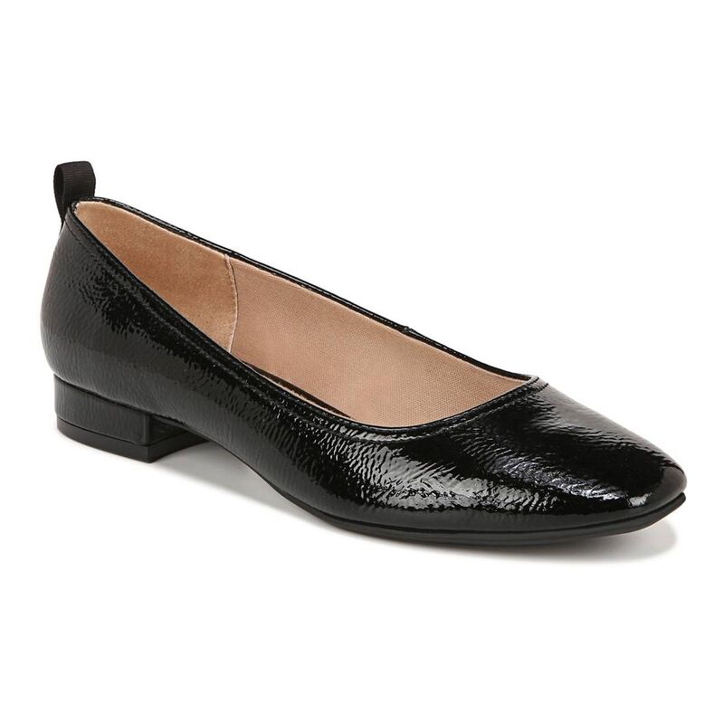 ライフストライド レディース シューズ サンダル LifeStride Cameo Women'slip-on Shoes Black Patent ブラック
