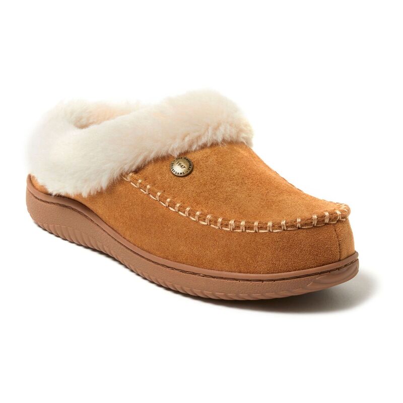 ディアフォームズ レディース シューズ サンダル Dearfoams Atley Women's Clog Slippers Whiskey|ReVida 店