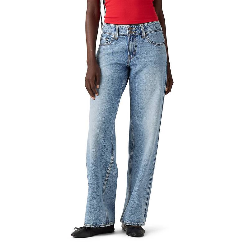 リーバイス レディース ボトムス デニムパンツ ジーンズ Levi's Women's Levi ’ superlow Loose Straight-Leg Jeans Twisted Vibe|ReVida 店