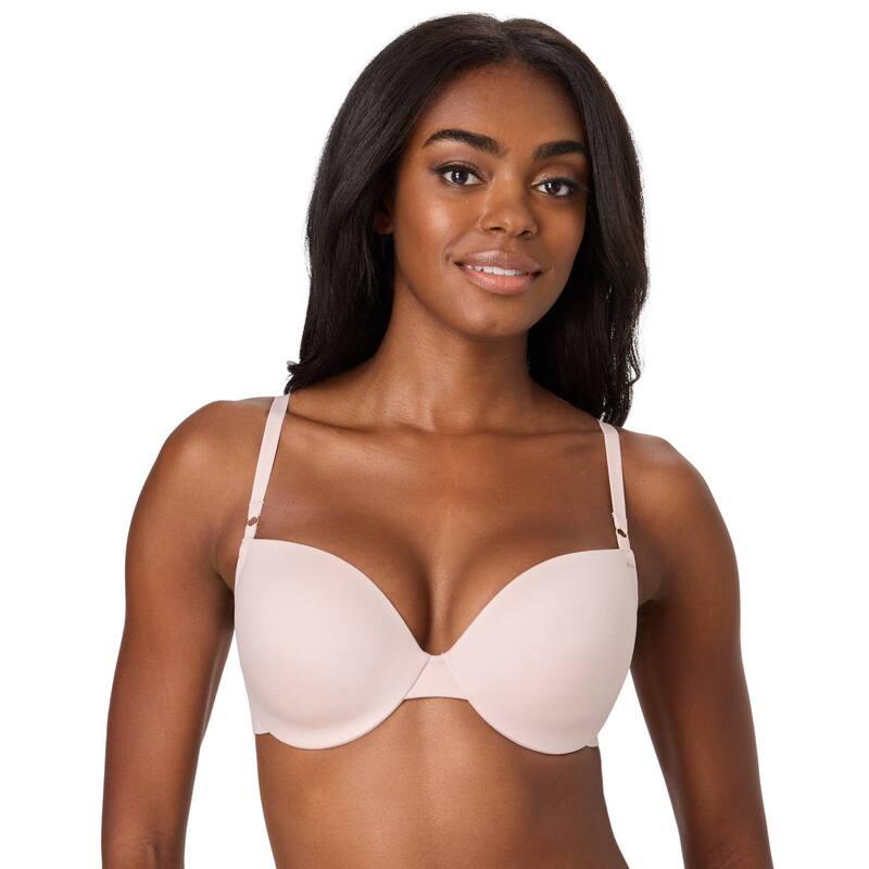メイデンフォーム レディース アンダー御召しもの ブラ Maidenform Push-Up Underwire Bra with Convertible Straps DM9907 Sandshell