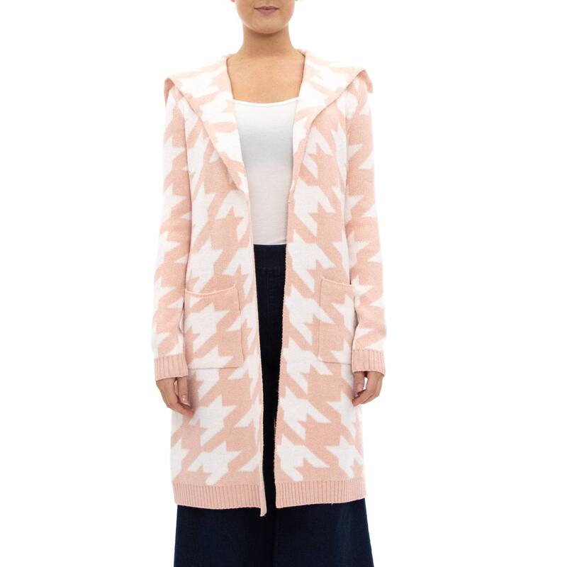ニナレオナルド レディース アウター ジャケット・ブルゾン プラスサイズ カーディガン Plusize Nina Leonard Cozy Oversized Shawl Cardigan Blush Combo ブラッシュ
