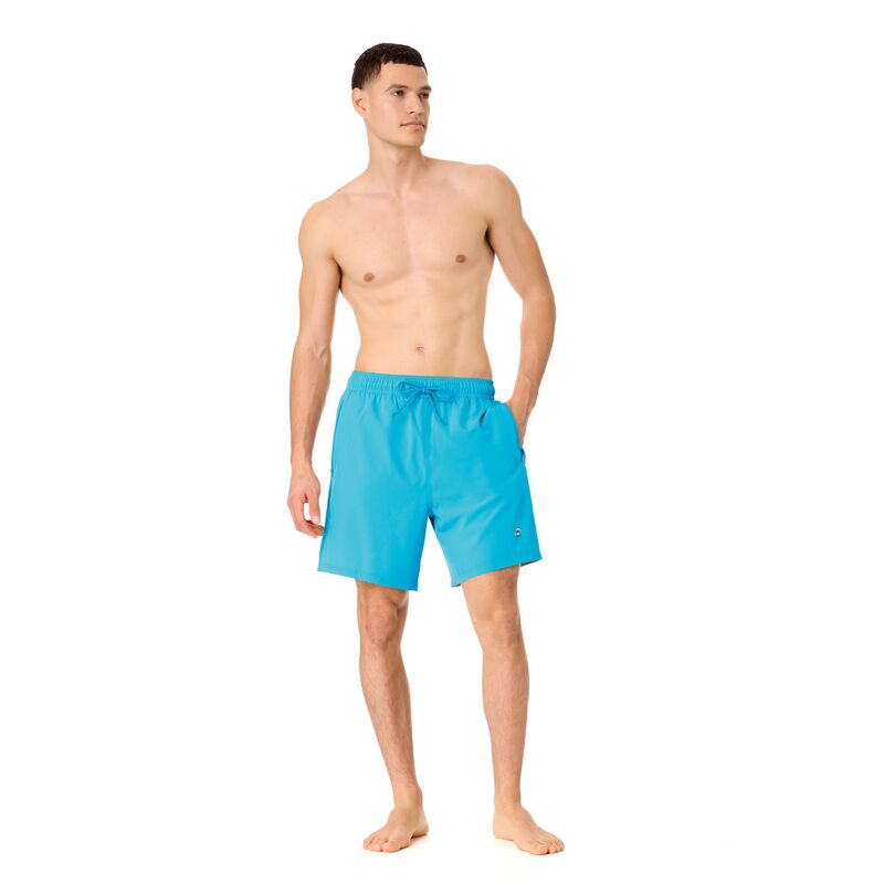 チャンピオン メンズ 水着 ハーフパンツ・ショーツ Men's Champion Solid Swim Trunks with Compression Lining Sky