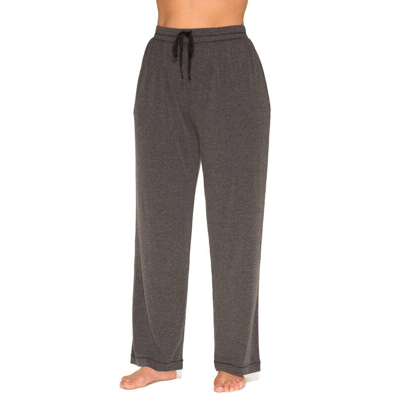 クドルドッズ レディース アンダーウェア ナイトウェア プラスサイズ パンツ Plusize Cuddl Duds Essentials Pajama Pants Charcoal Heather チャコール