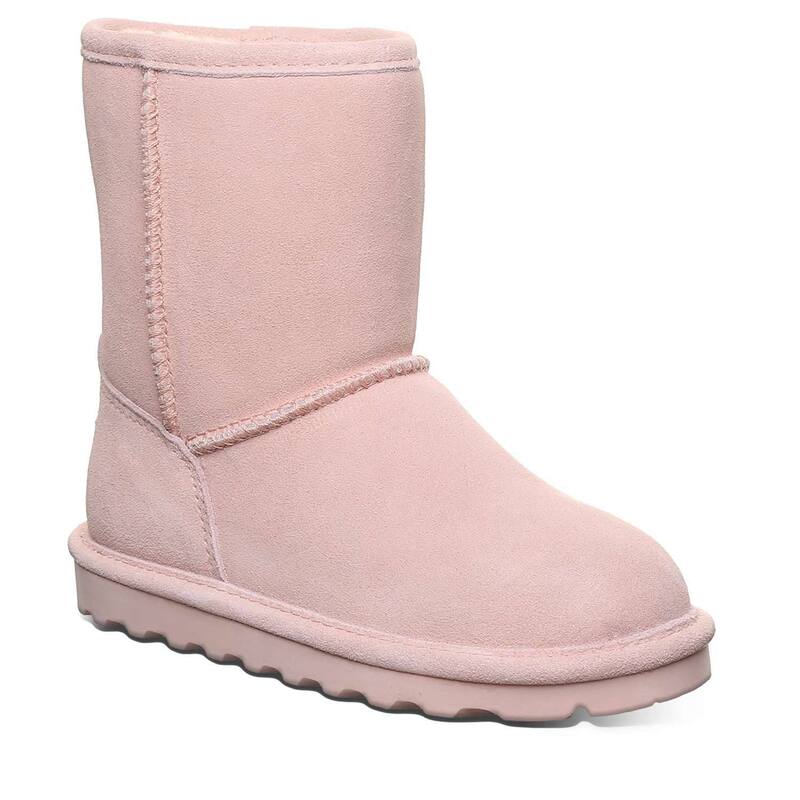 ベアパウ レディース シューズ ブーツ・レインブーツ Bearpaw Elle Short Girls' Water-Resistant Pull-on Winter Boots Rose Water