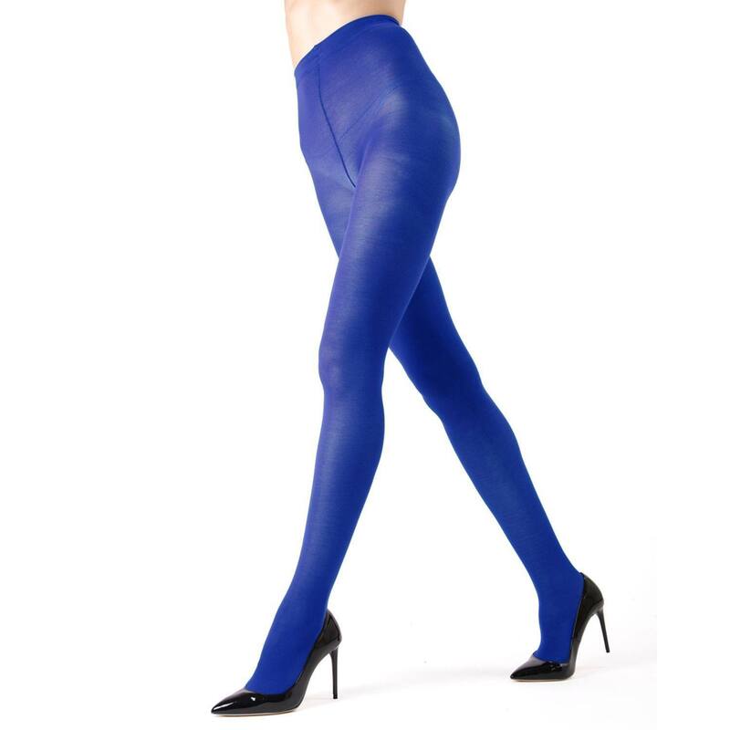 メモイ レディース アンダーお召しもの ソックス 綿織物 MeMoi Soft Pima Cotton Tights With Comfort Waist Surf The Web