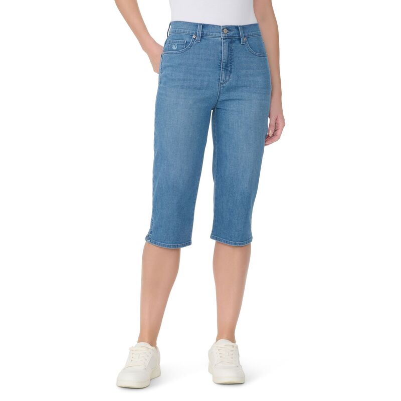 グロリアバンデービルト レディース ボトムス カジュアルパンツ キャップ Women's Gloria Vanderbilt Amanda Skimmer Capri Pants Cleveland Whiskers｜ReVida 店 8,174円