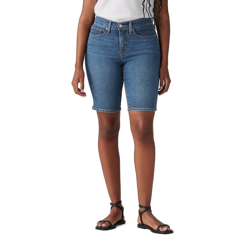 リーバイス レディース ボトムス ハーフパンツ・ショーツ ショートパンツ Women's Levi'shaping Bermuda Shorts Clever Girl｜ReVida 店