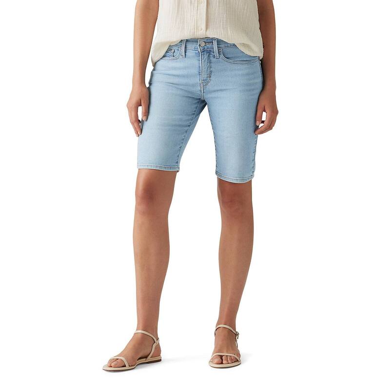 リーバイス レディース ボトムス ハーフパンツ・ショーツ ショートパンツ Women's Levi'shaping Bermuda Shorts Double Duty