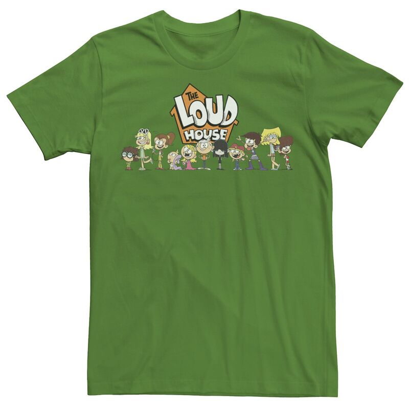 アニメ人となり メンズ トップス ティーシャツ Licensed Character Men\u0027s The Loud House Group Shotee Kelly トップス-メンズファッション