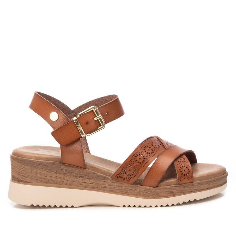 キシタイ王国 レディース シューズ サンダル Xti Women\u0027s Wedge Sandals 143851 Camel 駱駝