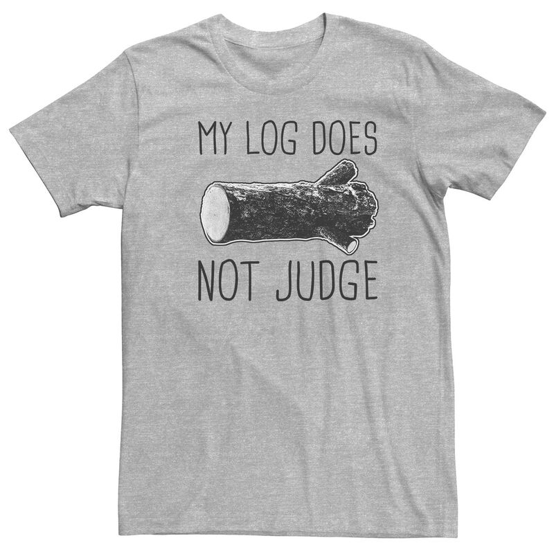 アニメ人となり メンズ トップス ティーシャツ Licensed Character Men\u0027s Twin Peaks No Judgementee Athletic Heather ギョリュウモドキ Tシャツ・カットソー-メンズファッション-トップス