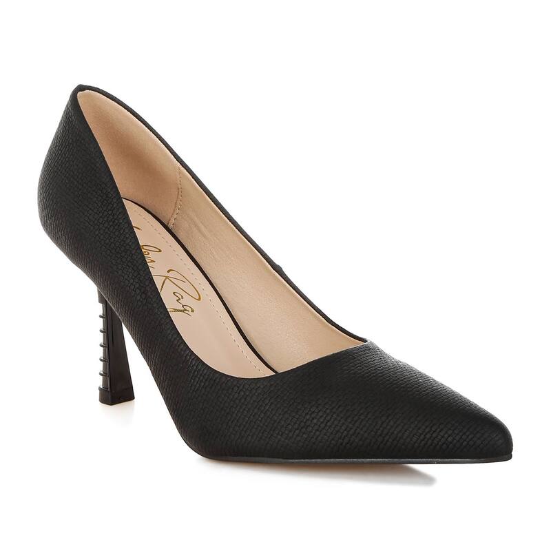ロンドンラグ レディース シューズ パンプス ヒール London Rag Zuzana Women's Higheel Pumps Black ブラック｜ReVida 店