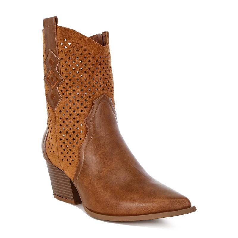 ロンドンラグ レディース シューズ ブーツ・レインブーツ London Rag Prosia Women's Boots Tan タン