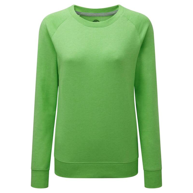 ラッセルアスレチック レディース アウター パーカー・スウェット プルオーバー Russell Athletic Russell Womens/Ladies 固定ディスク Raglan Sweatshirt Green Marl マール トップス-パーカー-レディースファッション