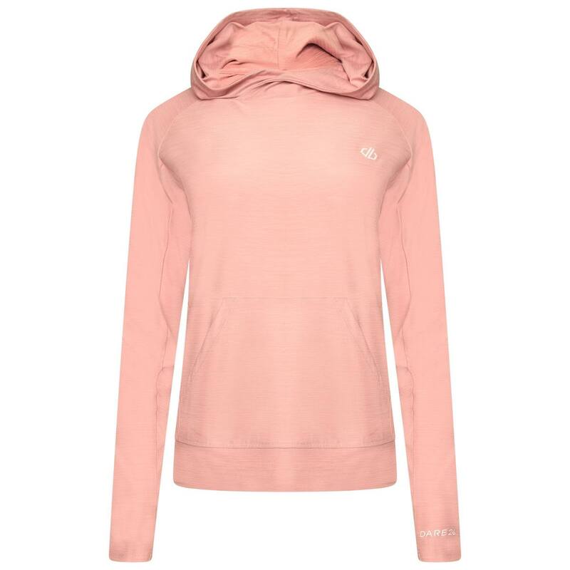 デアツービー レディース アウター パーカー・スウェット 刷り上げる Dare 2B Womens/Ladiesprint City Lightweight Hoodie Powder Pink サクラ色 レディースファッション-トップス-パーカー