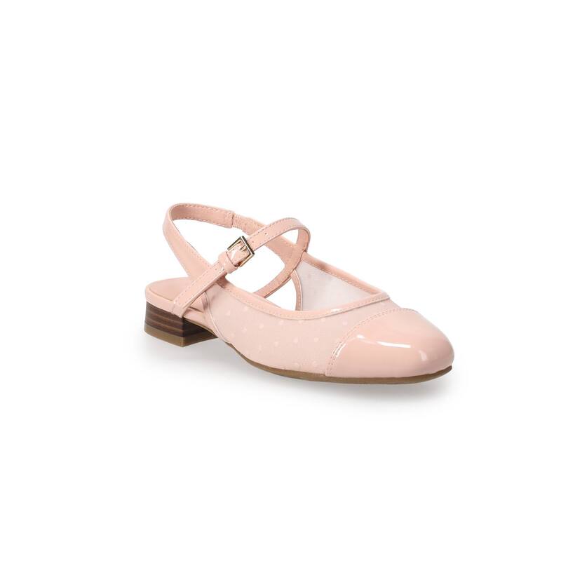ソノマ レディース シューズ パンプス メッシュ Sonoma Goods For Life Ailish Girls Dot Mesh Flats Pink ピンク 9,105円