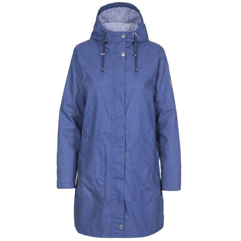 トレス通り手形 レディース アウター 上衣・上衣 Trespass Womens/Ladiesprinkled Waterproof Jacket Navy 米国海軍