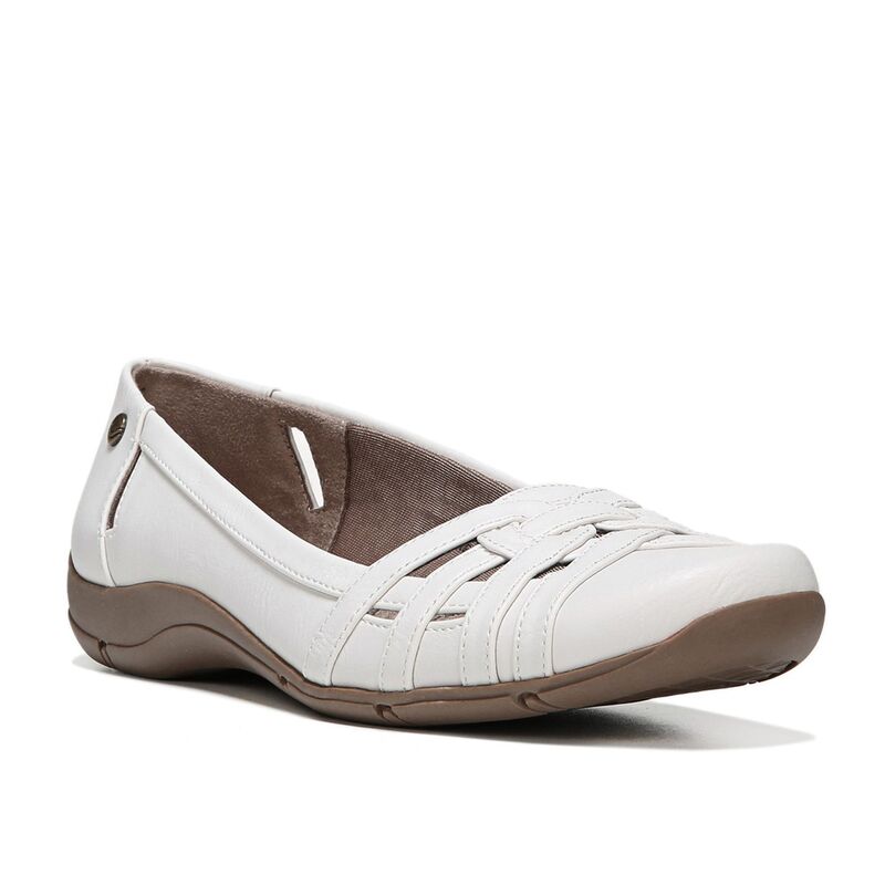 ライフストライド レディース シューズ サンダル LifeStride Diverse Women's Flats White Sand ホワイト