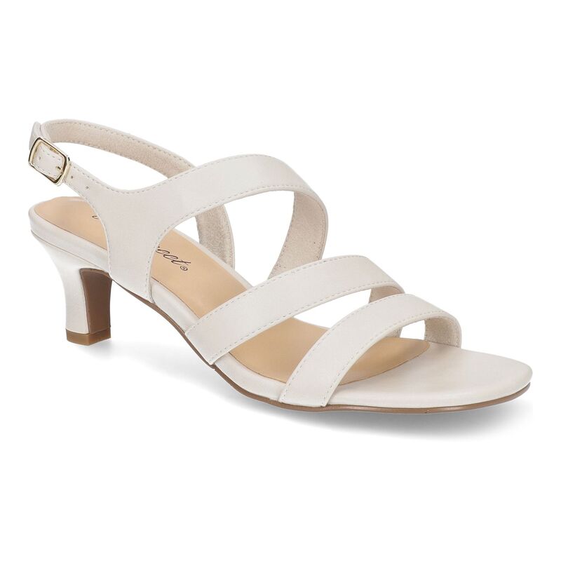 イージーストリート レディース シューズ サンダル Easy Street Como Women's Dressandals Bone
