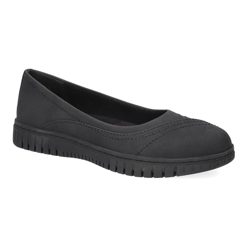 イージーストリート レディース シューズ サンダル Easy Street Cosma Women's Comfort Flats Black ブラック
