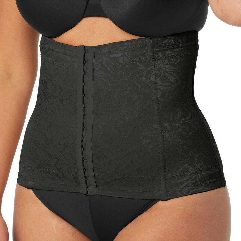 メイデンフォーム レディース トップス シャツ Maidenform Firm Control Shapewear Waist Cincher 6868 Black ブラック