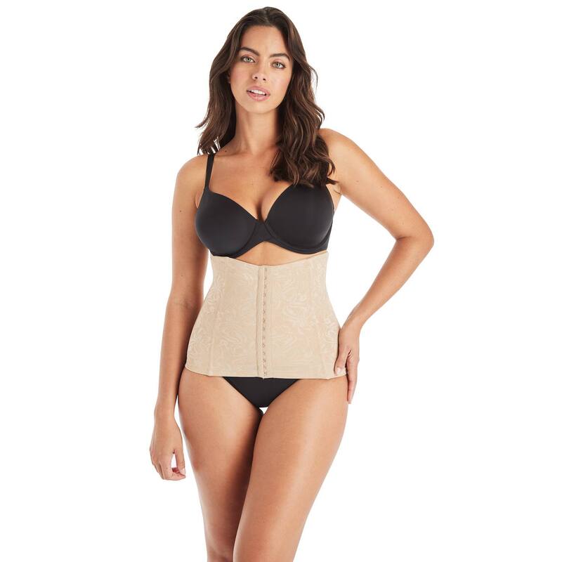 メイデンフォーム レディース トップス シャツ Maidenform Firm Control Shapewear Waist Cincher 6868 Body Beige ベージュ