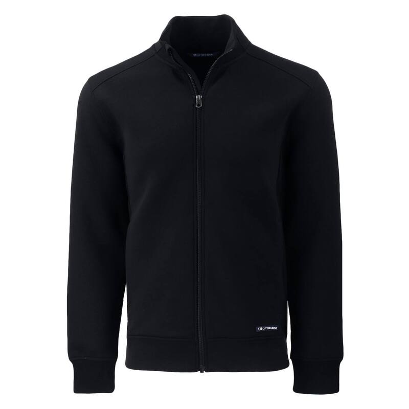 カッターアンドバック メンズ アウター ジャケット・ブルゾン トール Cutter & Buck Roam Eco Recycled Full Zip Mens Big & Tall Jacket Black ブラック|ReVida 店