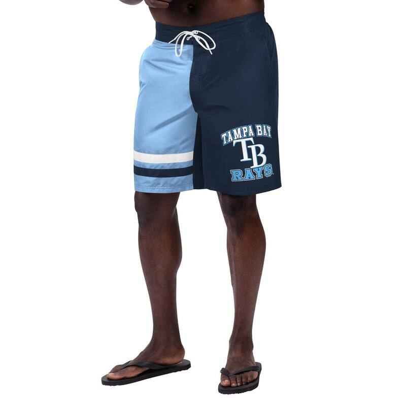 カール バンクス メンズ 水着 ハーフパンツ・ショーツ Men's G-III Sports by Carl Banks Navy Tampa Bay Rays Anchor Swim Trunks Ray Navy ネイビー