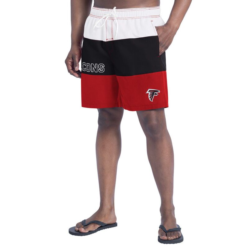 カール バンクス メンズ 水着 ハーフパンツ・ショーツ ショートパンツ Men's G-III Sports by Carl Banks Red/Black Atlanta Falconsunrise Volley Swim Shorts Fal Red レッド