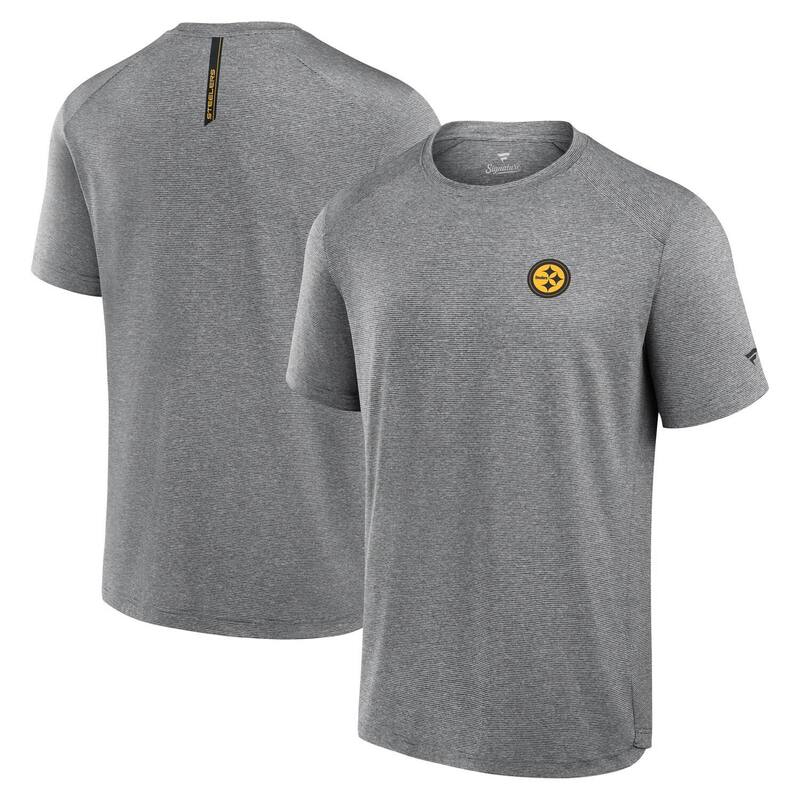 ファナティクス メンズ トップス プルオーバー Men\u0027s Fanatics Black Pittsburgh Steelers Front Office Move Mono T-Shirt Stl Black 黒いこと