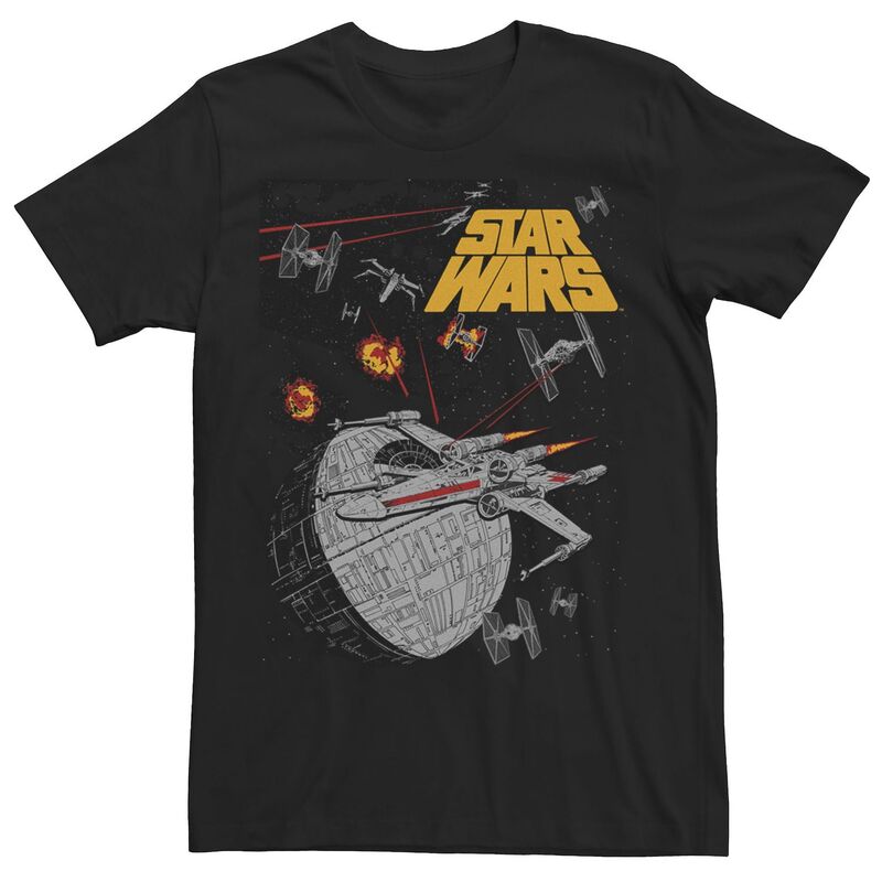 スター ウォーズ メンズ トップス Tシャツ グラフィック Men'star Wars X Wing Hour Graphic Tee Black ブラック