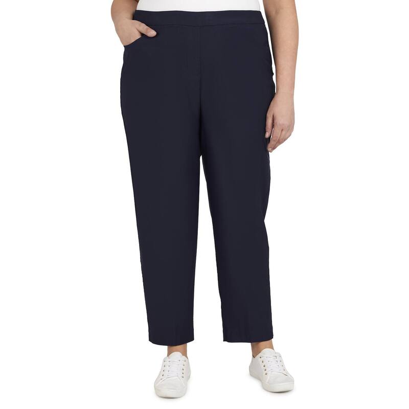 アルフレッド ダナー レディース ボトムス ジーンズズボン下 つけ加える大きさ アンクル Plusize Alfredunner Allure Pull On Ankle Pants Blue 青み