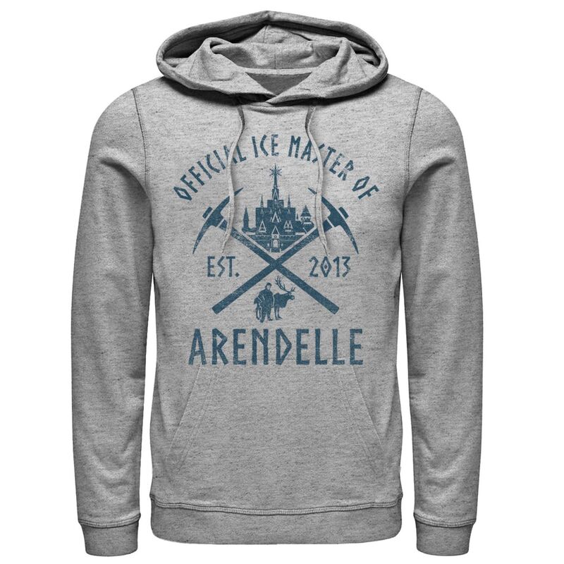 ディズニー メンズ アウター パーカー・スウェット Disney's Frozen Men's Official Ice Master Of Arendelle Hoodie Athletic Heather ヘザー｜ReVida 店