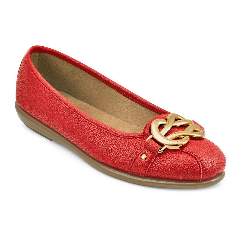 エアロソールズ レディース シューズ サンダル Aerosoles Big Bet Women's Flats Red レッド|ReVida 店