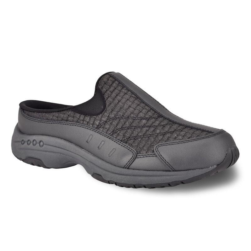 イージースピリット レディース シューズ スニーカー Easy Spiritraveltime Women Fashion Mules Pearlized Black ブラック