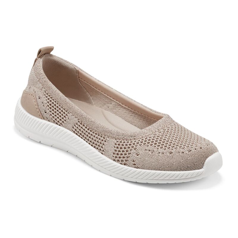 イージースピリット レディース シューズ スニーカー Easy Spirit Glitz Women\u0027skimmer Flats Gold ゴールド