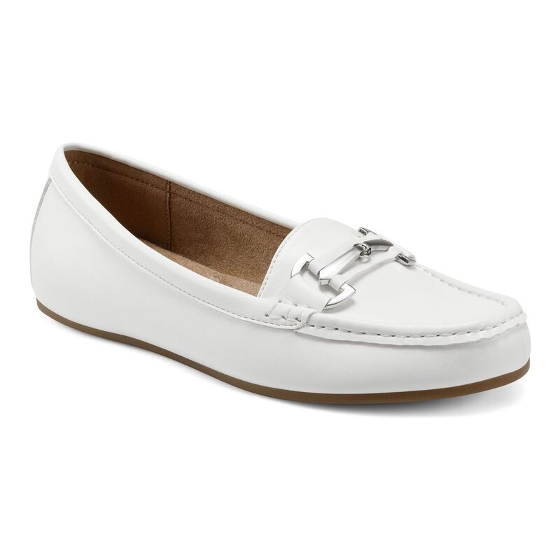 エアロソールズ レディース シューズ サンダル ローファー Aerosoles Day Drive Women's Casualoafers White ホワイト