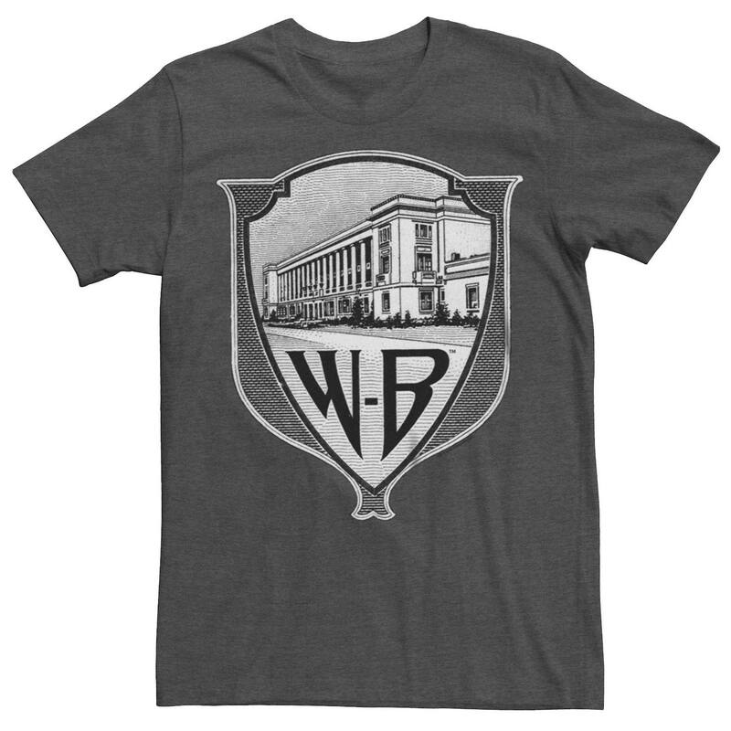 アニメ人となり メンズ トップス ティーシャツ グラフィック Licensed Character Men\u0027s WB The 100 Studio Badge Graphic Tee Charcoal Heather 暗灰色 トップス-Tシャツ・カットソー