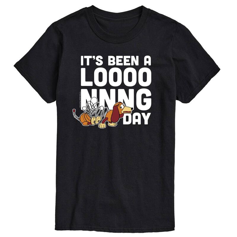 ディズニー ピクサー メンズ トップス Tシャツ グラフィック Disney / Pixar's Toy Story 4 Men's Been A Long Day Graphic Tee Black ブラック 6,360円