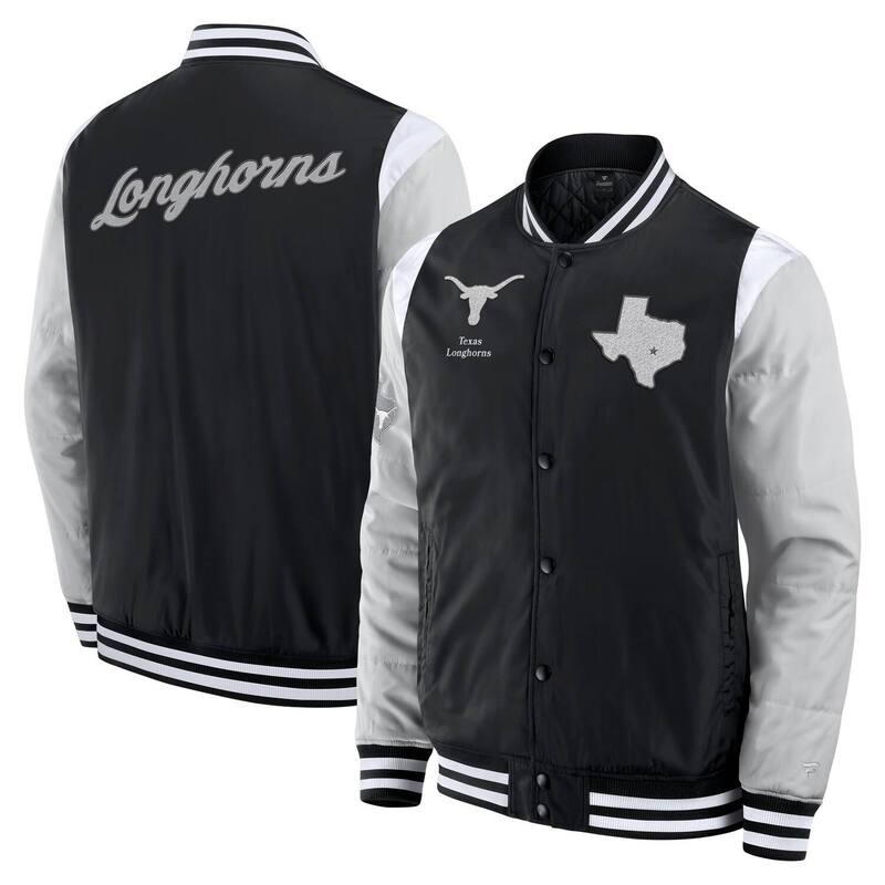ファナティクス メンズ アウター ジャケット・ブルゾン Men's Fanatics Black Texas Longhorns Elements Elite Full-Snap Jacketex Black ブラック