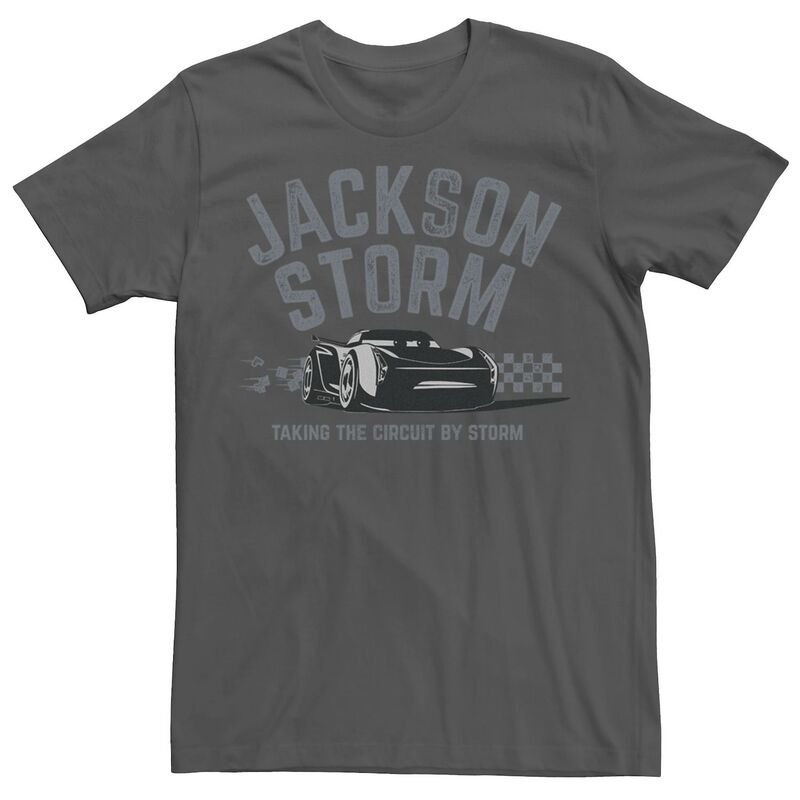 ウォルトディズニー ピクサー メンズ トップス ティーシャツ Disney / Pixar\u0027s Cars Jackson Stormen\u0027s Tee Charcoal 暗灰色 Tシャツ・カットソー-トップス-メンズファッション