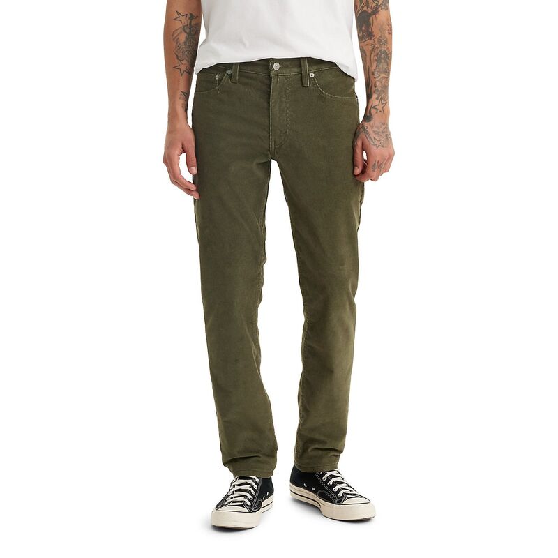 リーバイス メンズ ボトムス デニムパンツ コーデュロイ Men's Levi's 511 Slim-Fit Corduroy Pants Olive Night オリーブ｜ReVida 店