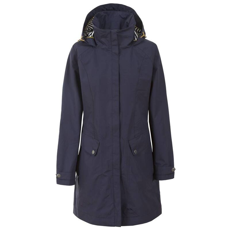 トレスパス レディース アウター ジャケット・ブルゾン Trespass Womens/Ladies Rainy Day Waterproof Jacket Ink|ReVida 店