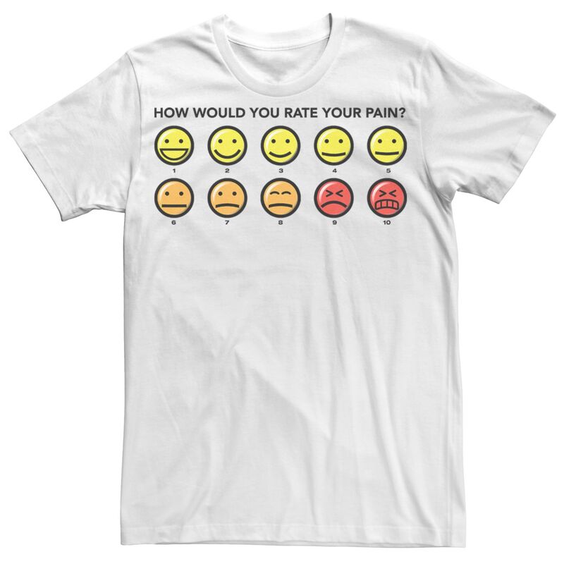 ディズニー メンズ トップス Tシャツ Men's Disney's Big Hero 6 Pain Rating Tee White ホワイト