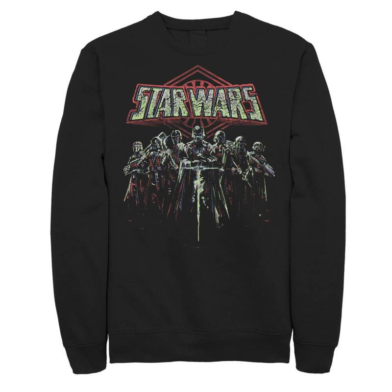 アニメキャラクター メンズ アウター パーカー・スウェット シャツ グラフィック Licensed Character Men'star Wars Force Feelingraphic Sweatshirt Black ブラック