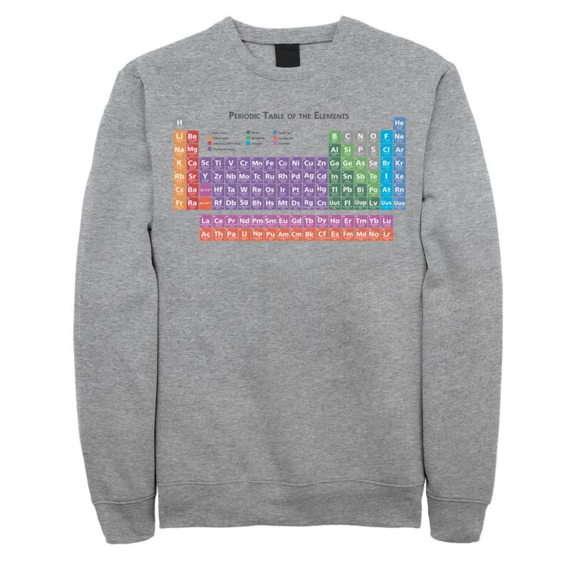 フィフスサン メンズ トップス Tシャツ フリース Fifth Sun Men's Periodic Table Of Elements Fleece Athletic Heather ヘザー｜ReVida 店 9,436円