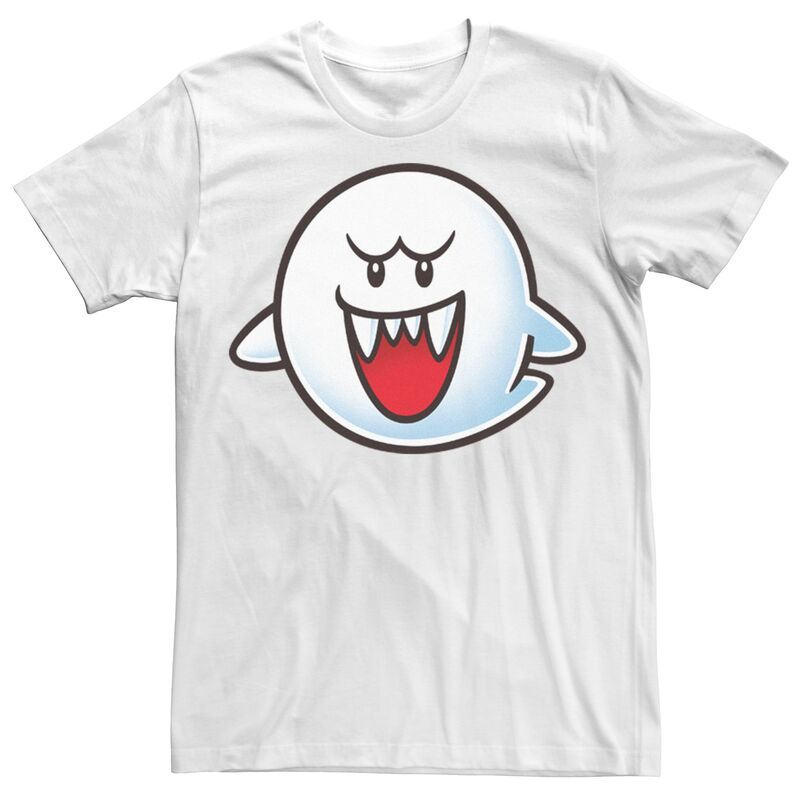 アニメ人となり メンズ トップス ティーシャツ Licensed Character Men\u0027super Mario Bros. Boo Tee White 白いこと トップス-Tシャツ・カットソー-メンズファッション